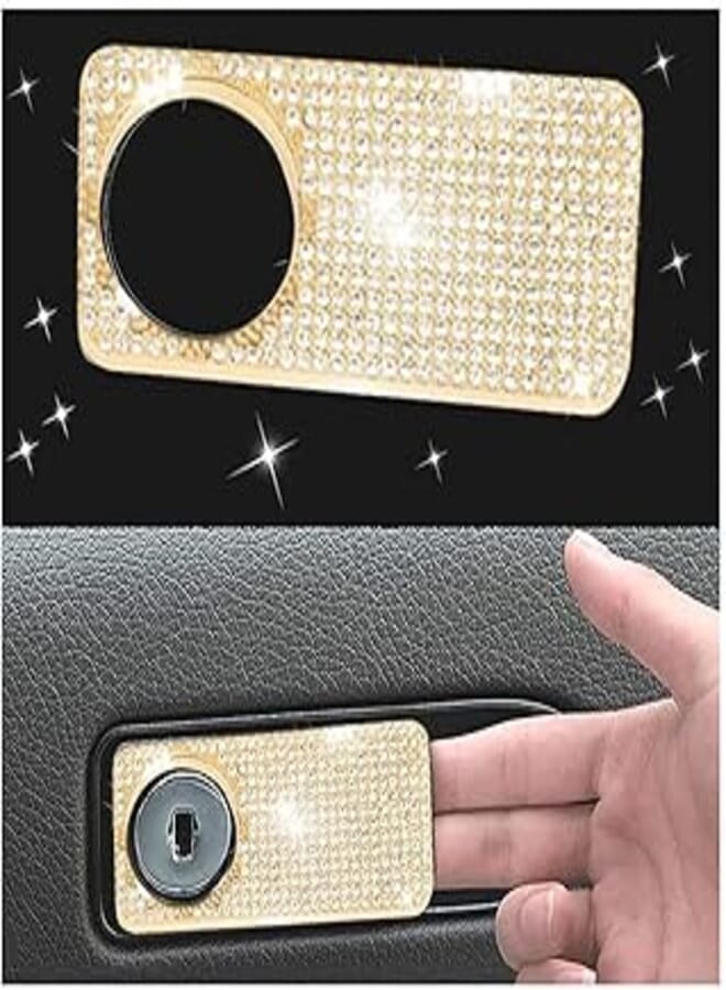 Mercedes C-Class 2008-2014 Dash Drawer Handle Cover Accessory - Gold