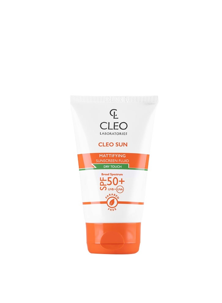 Cleo Dry Touch Sunscreen Fluid SPF50+ - 50 ml - Image 1