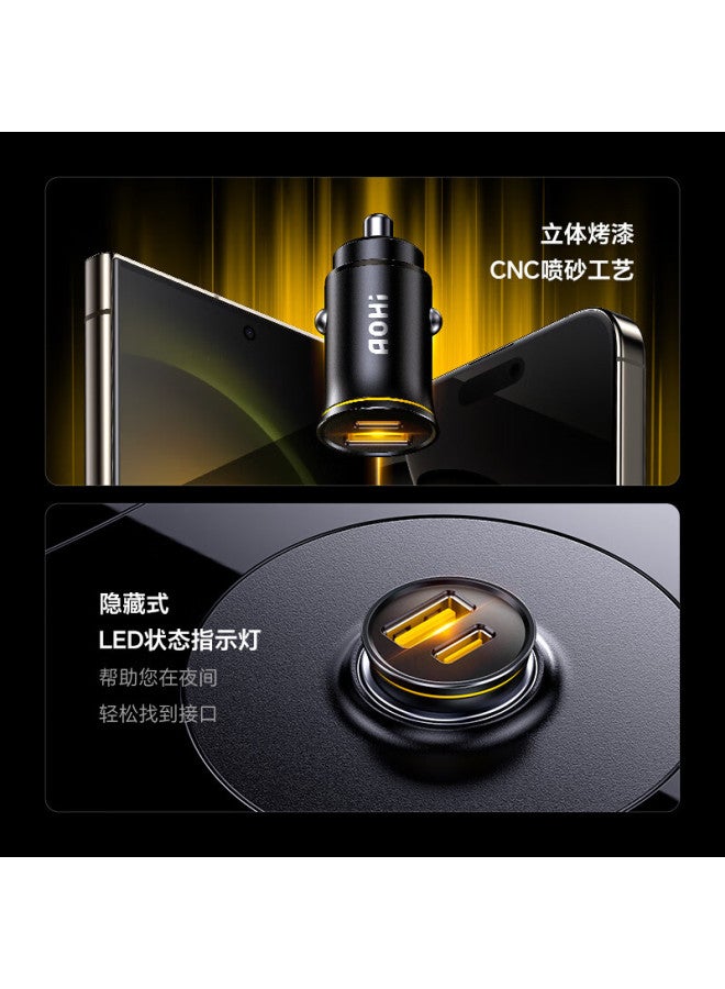 Aohi Car Charger, 65w ette Lighter Adapter, Apple Fast Charging Head, Car Power Converter - Image 4