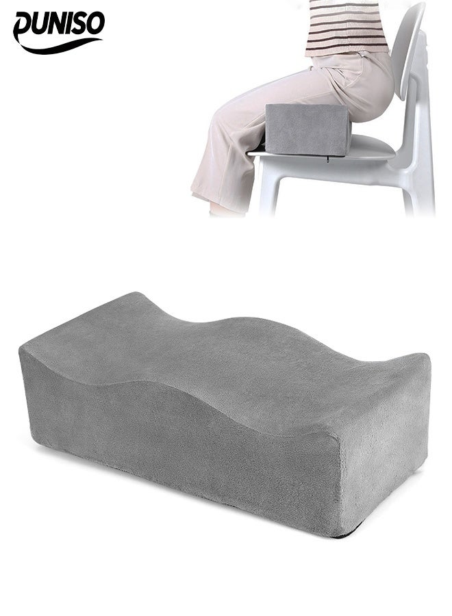 DUNISO Portable BBL Pillow, Memory Foam Seat Cushion, Brazilian Seat Lift Pillow (Post Surgery Recovery), Hip Support Cushion, Car, Office, Computer Chair Leg Support - Image 1