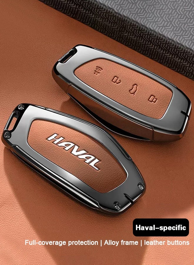 Zinc Alloy Car Key Case for HAVAL DARGO Hover H7 2025 2026 Keychain Remote Cover Shell Housing Fob Accessories - Image 5