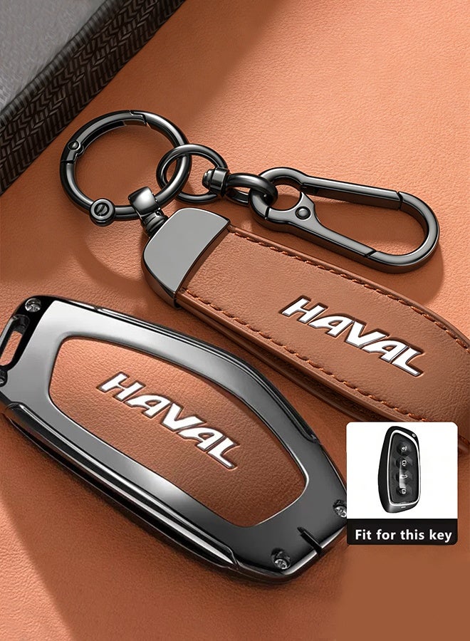 Zinc Alloy Car Key Case for HAVAL DARGO Hover H7 2025 2026 Keychain Remote Cover Shell Housing Fob Accessories - Image 4