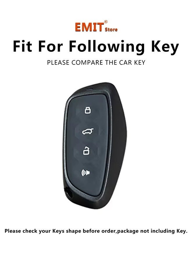 Zinc Alloy Car Key Case for HAVAL DARGO Hover H7 2025 2026 Keychain Remote Cover Shell Housing Fob Accessories - Image 2