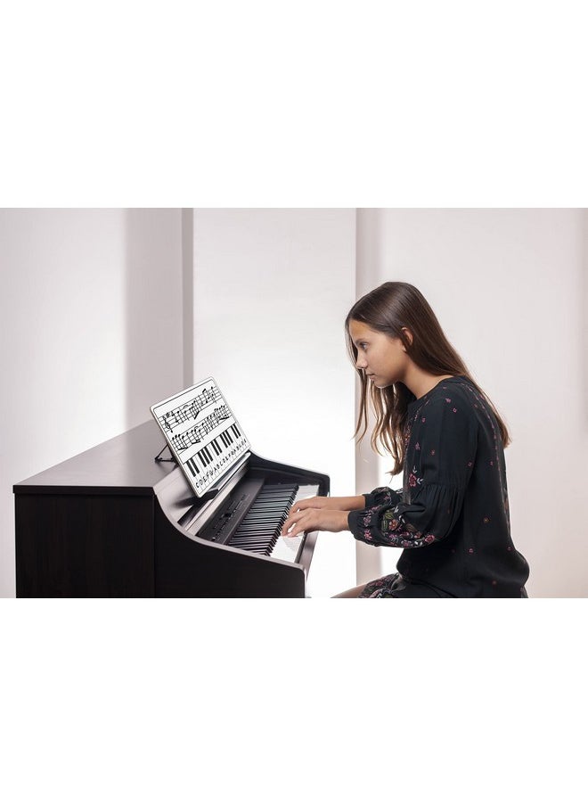 Scribbledo 11 X 14 Inch Keyboard Practice Dry Erase White Board Lapboard Durable Portable Double Sided Music Whiteboard For Kids Students Musicians Music Class Supplies  - Image 5