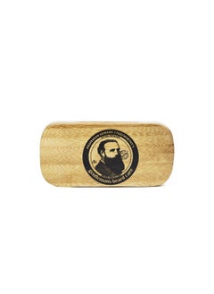 PROFESSOR EDWARD J FUZZWORTHY'S Professor Fuzzworthy'S Deluxe Beard Brush 100% Boar Bristle | Mens Best Easy Beard Grooming Tool For A Fluffy Soft Beard - Promotes Beard Growth - Natural Bamboo Wood Handle  - Image 3
