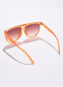Haute Sauce Orange Lens Orange Wayfarer Sunglasses  - Image 4