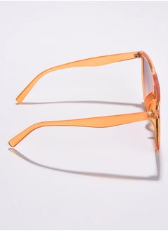 Haute Sauce Orange Lens Orange Wayfarer Sunglasses  - Image 5