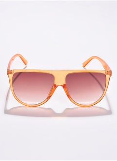 Haute Sauce Orange Lens Orange Wayfarer Sunglasses  - Image 3