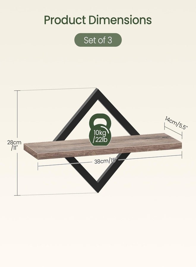 CHOEZON Wall Shelf DTBJ03P3BG - Image 2