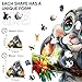 Qiuenisray 500 Piece Easter Puzzles for Adults Wooden Rabbit Jigsaw Puzzles FSC Certified Royal Unique Shape Animal Puzzle Creative Gift for Family Game 177x181 in - Image 4