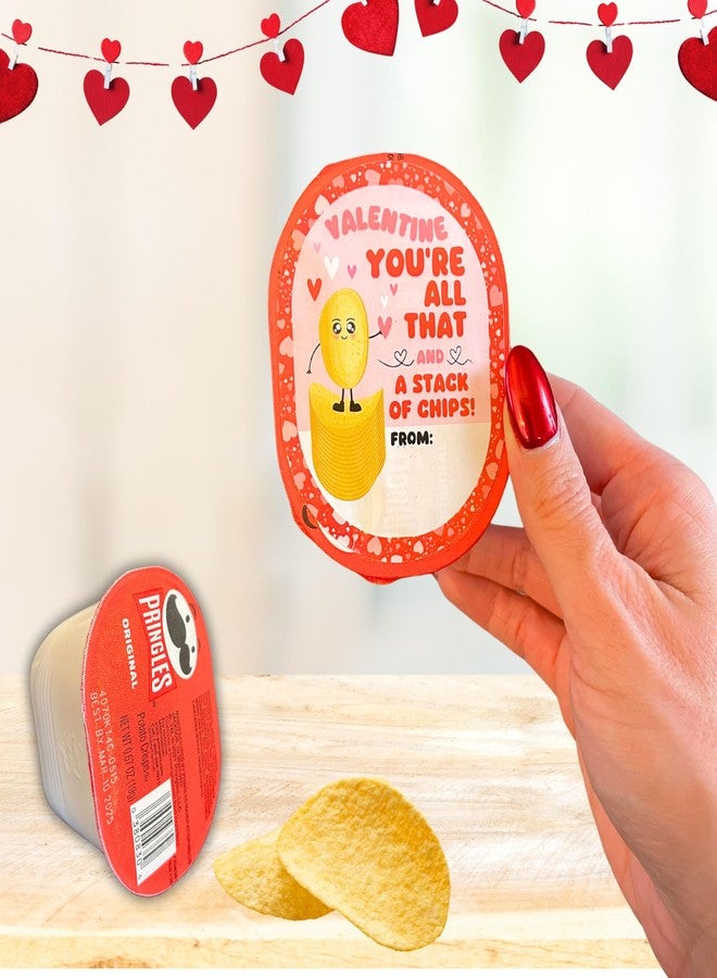 Lashicorn All That & A Stack of Chips Valentine's Day Stickers | 30 pk Labels for Snack Stack Pring Packs | Bulk Classroom to Attach to Chips Can for Valentines Day | Vday Class Treat Gifts - Image 4