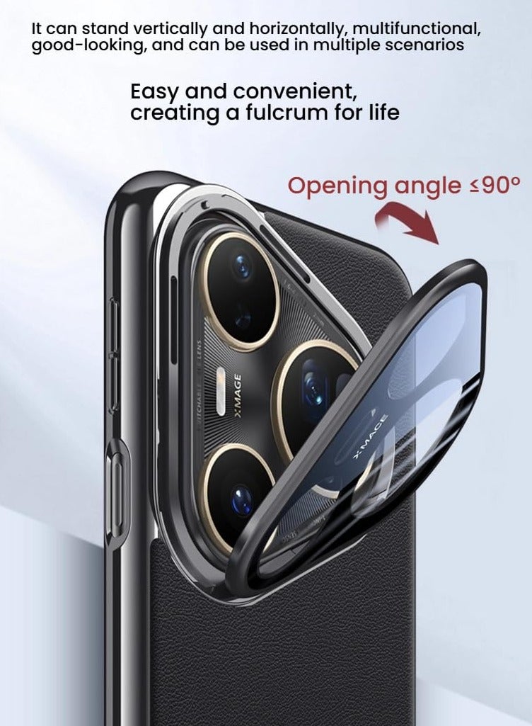 عام غطاء متوافق مع هواوي بورا 80 الترا (5G) - حماية كاملة للعدسات مع حامل مدمج، غطاء واقي مطفأ مقاوم لبصمات الأصابع - Image 2