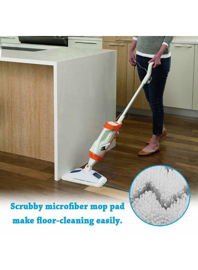 Conpus 2 Pack Replacement Steam Mop Pads for Bissell Powerfresh Steam Mop 1940 1440 1544 1806 2075 Series, Model 19402 19404 19408 19409 1940a 1940f 1940q 1940t 1940w B0006 B0017,Washable Cleaning Pad - Image 5