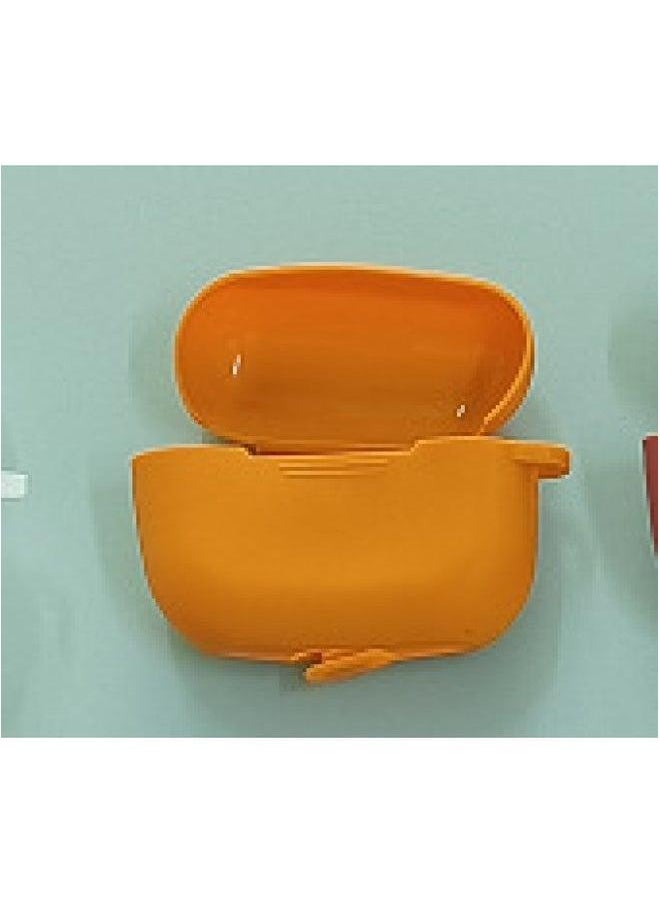 Generic - Protective Case For Airpods Pro Apple Third Generation Airpodspro2 Wireless Headset Silicone Case-Color:158C Orange-Applicable Model:Airpods Pro2 (without Ears, One-piece) - Image 1