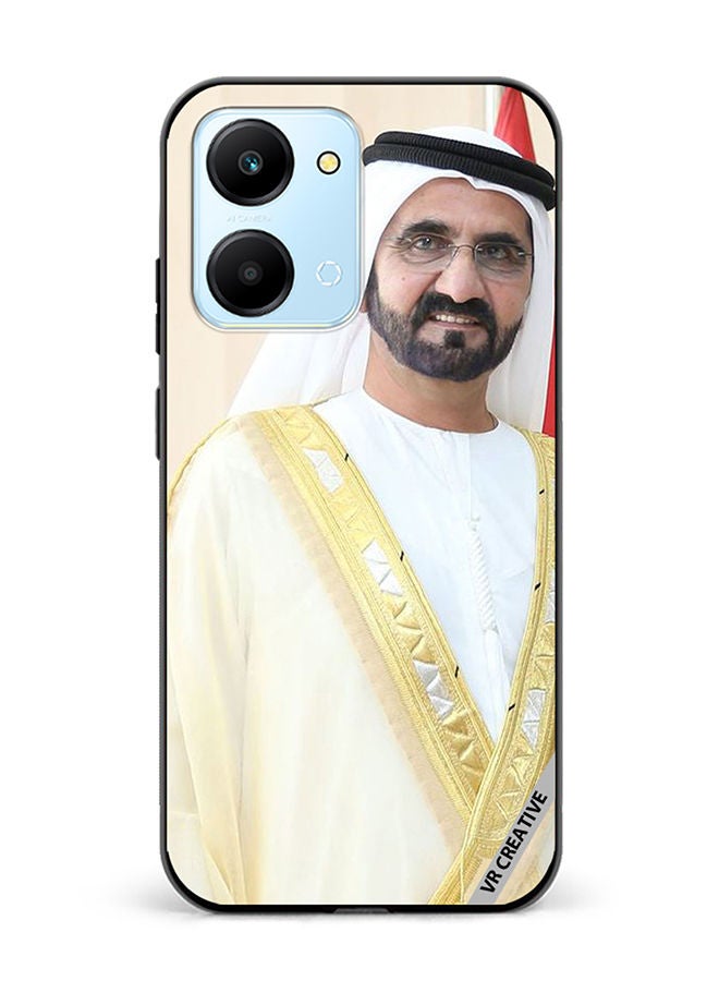 VR CREATIVE Protective Case Cover For Honor Play7T Sheikh Mohammed Bin Rashid Al Maktoum Design Multicolour - Image 1