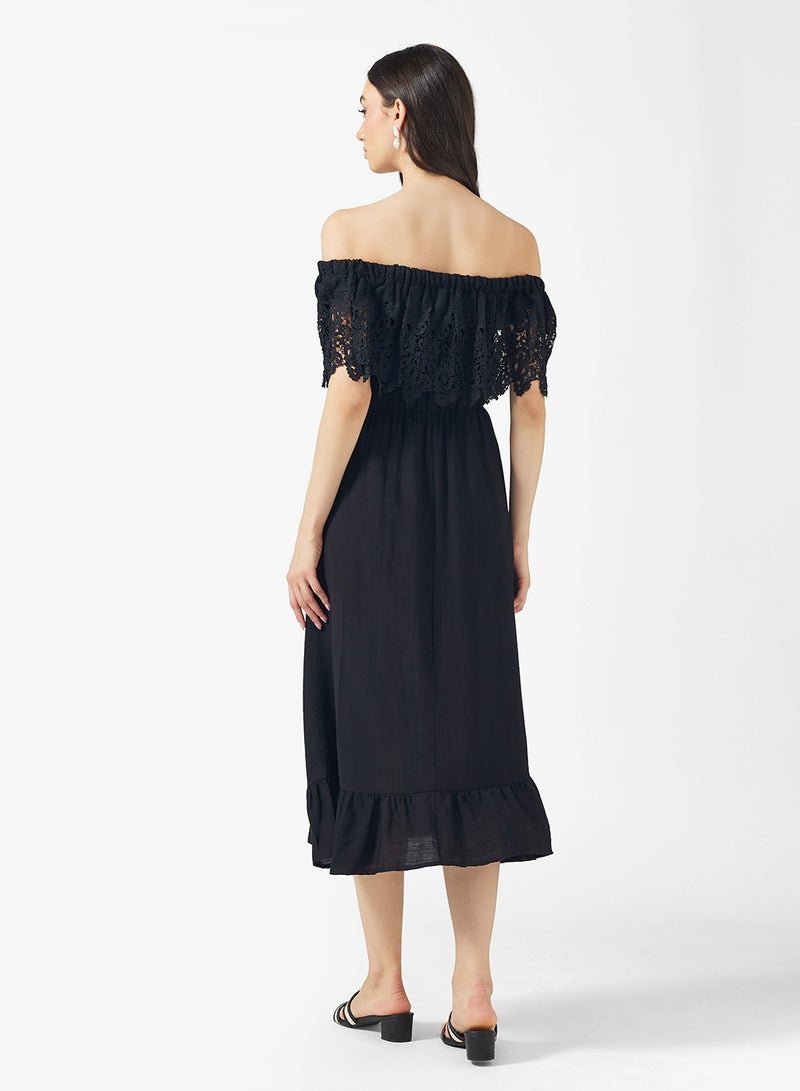 ELLA Off Shoulder Dress - Image 2