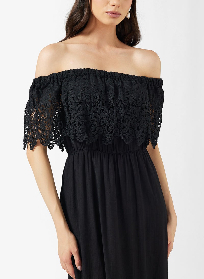 ELLA Off Shoulder Dress - Image 3