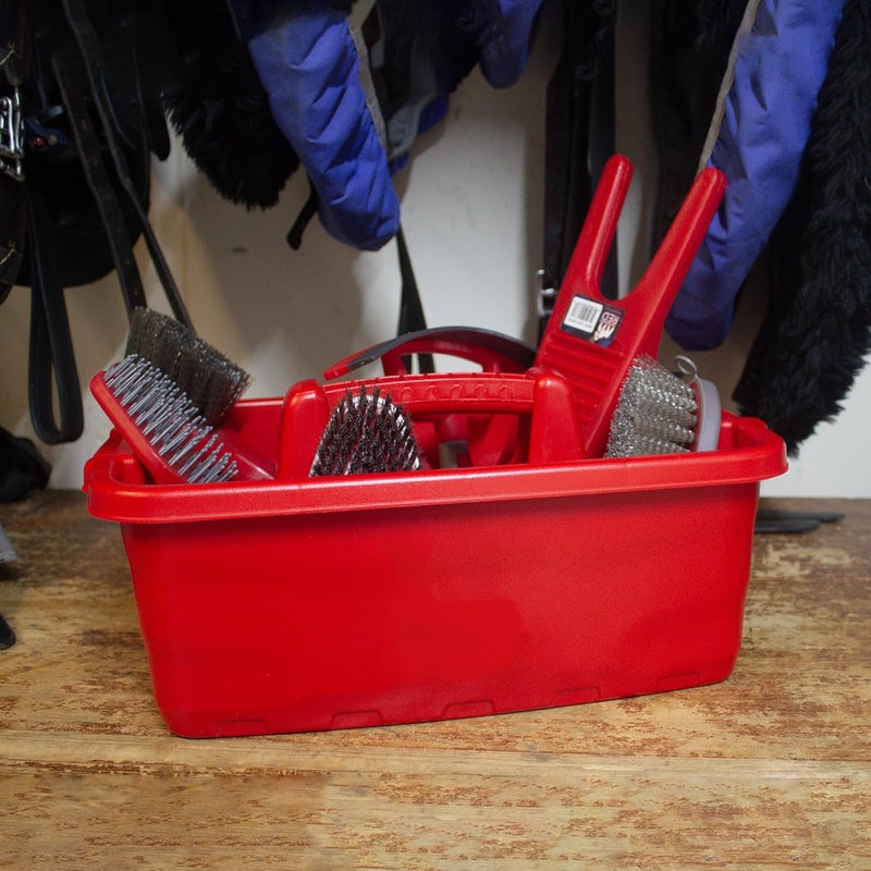 Red Gorilla Gorilla Plas® TIDEE™ Tray - Durable Plastic Tool Organizer (Red) - Image 2