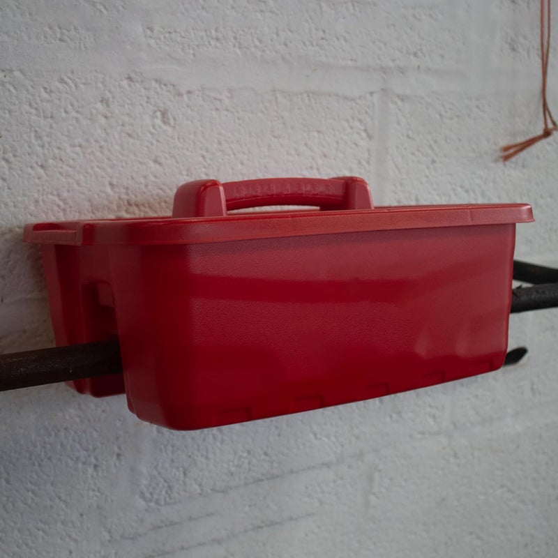 Red Gorilla Gorilla Plas® TIDEE™ Tray - Durable Plastic Tool Organizer (Red) - Image 4