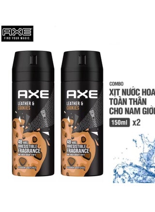 Leather & Cookies 48 Hours Odor Deodorant Body Deodorant Spray For Men 150ml.2pac - pzsku/Z45D44F7CBEF560645B7AZ/45/_/1696505632/f9246198-7b51-4a67-97da-ee35b87ff7a3