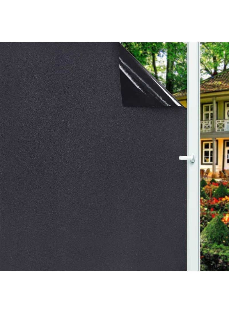 S-Sia Vendors-Good Purchase Good Care SSia VendorsGood Purchase Good Care Privacy Blackout Window Film One Way Vinyl Tint Glass Tint For Home Uv Blocking Self Static Cling Glass Film Anti Uv Decorative Blackout 20 X 120 Inches 