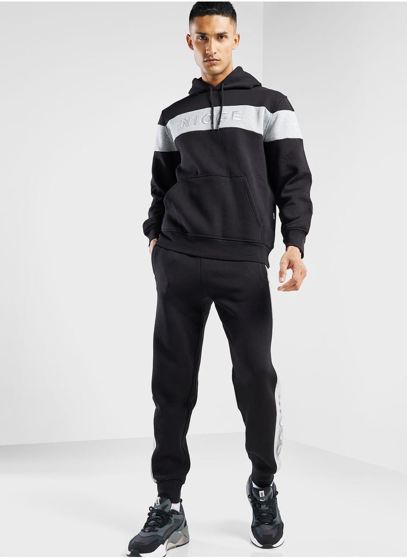 nicce london - Mercury Stripe Sweatpants - Image 1