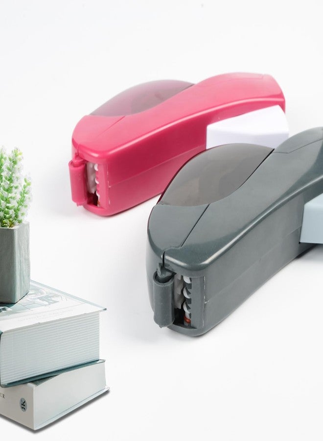 SEIWEI Office Tape Dispenser Lightweight Gray Packaging Tape Dispenser for Arts Crafts Christmas Present Gift Automatic Hand-Held - Image 3