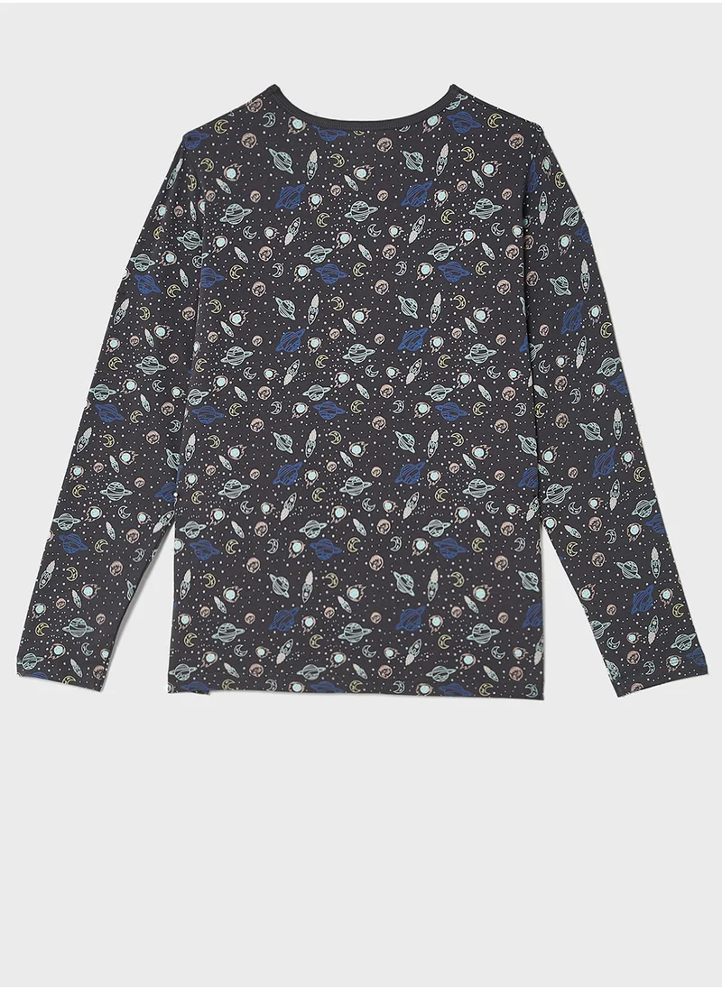 نيم ات Kids Graphic Printed Pyjama Sets