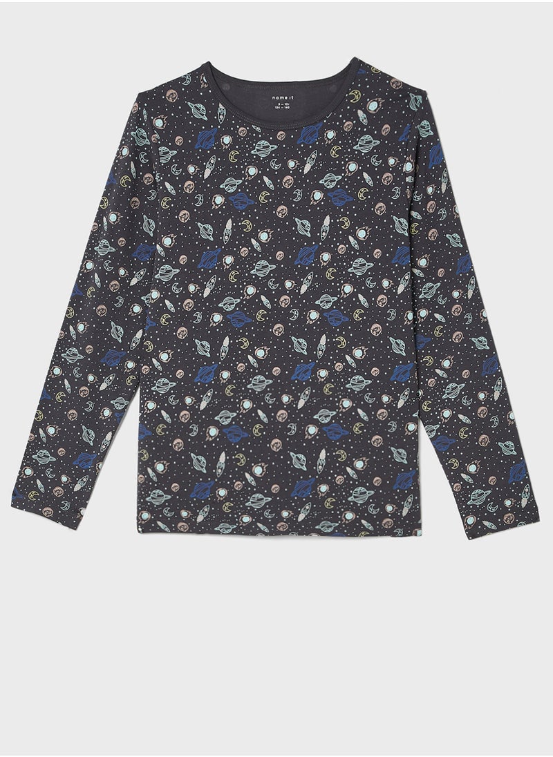 NAME IT Kids Graphic Printed Pyjama Sets  - Image 2