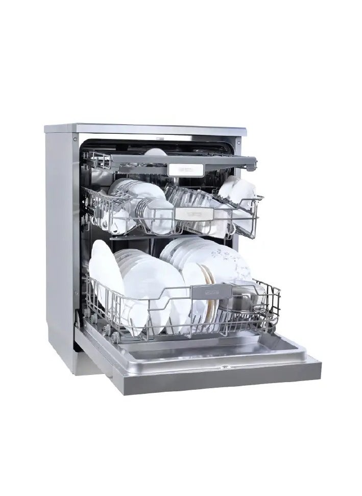 GENERAL SUPREME - Dishwasher, 15 Places,8Programs ,Steel - Image 1