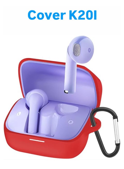حافظة سيليكون لسماعه أنكر k20i - احمر