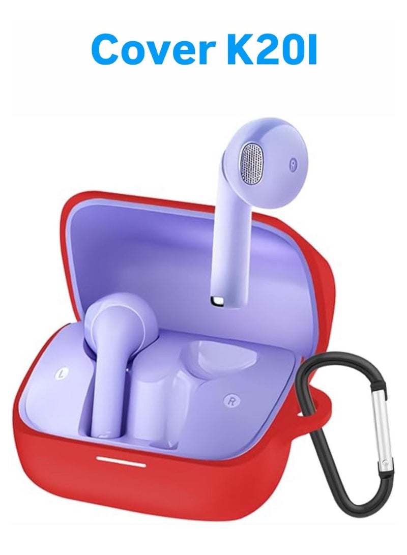 حافظة سيليكون لسماعه أنكر k20i - احمر - Image 1