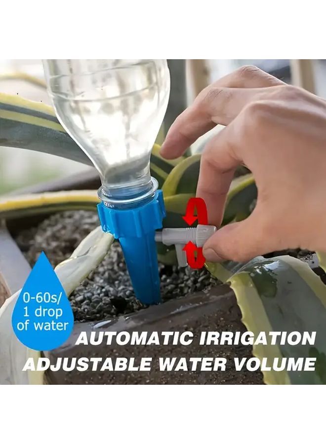 12 Sets Random Color Automatic Plant Watering Spikes With Adjustable Valve - Image 3