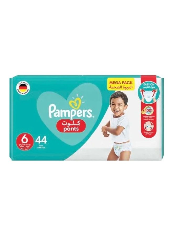 Pampers Pants Mega Pack Size 6 Count 44