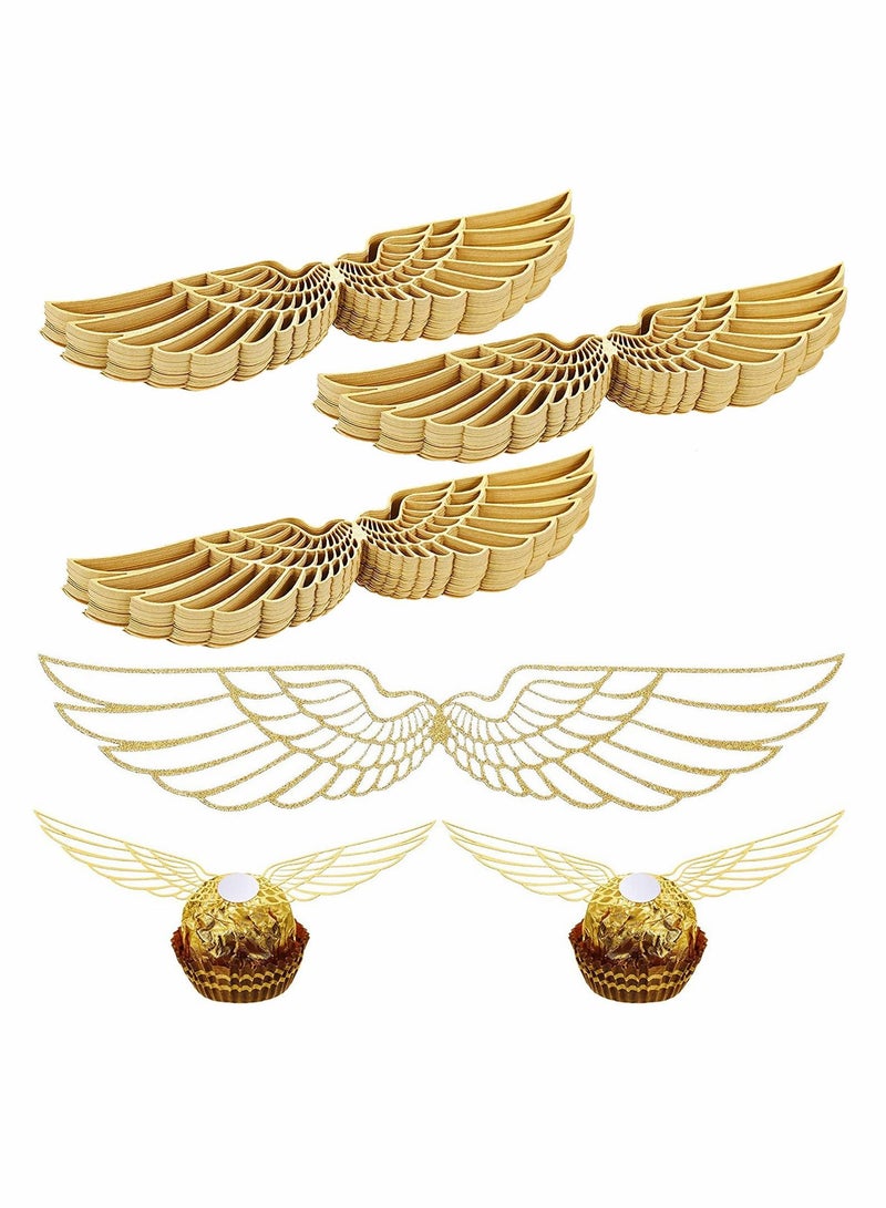 SYOSI 50 قطعة زينة شوكولاتة حفلة الساحر لوازم مجوفة زينة كعكة سكر صناديق صابون يدوية تزيين تعبئة للهدايا لعيد ميلاد موضوعي حفل استقبال المولود الزواج - Image 1