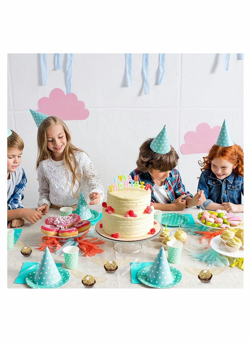 SYOSI 50 قطعة زينة شوكولاتة حفلة الساحر لوازم مجوفة زينة كعكة سكر صناديق صابون يدوية تزيين تعبئة للهدايا لعيد ميلاد موضوعي حفل استقبال المولود الزواج - Image 3