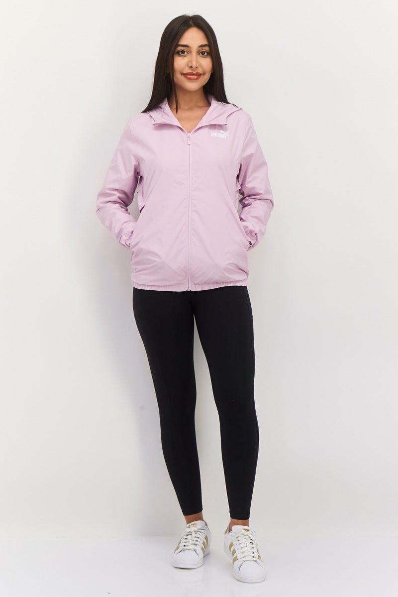 PUMA Women Sportswear Fit Long Sleeve Outdoor Jacket, Lavender - Image 4