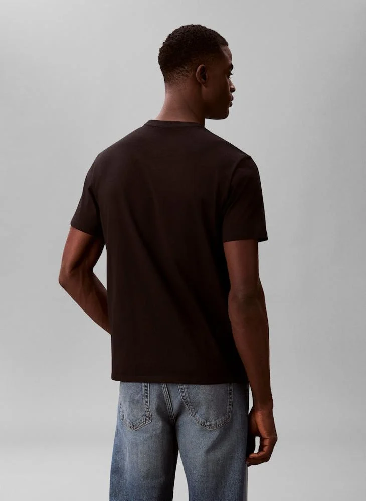 Calvin Klein Jeans  Logo Graphic Crew Neck T-Shirt for Men | Best Price UAE