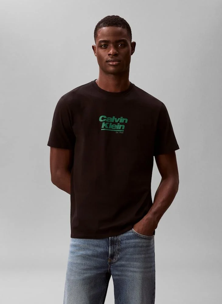 Logo Graphic Crew Neck T-Shirt