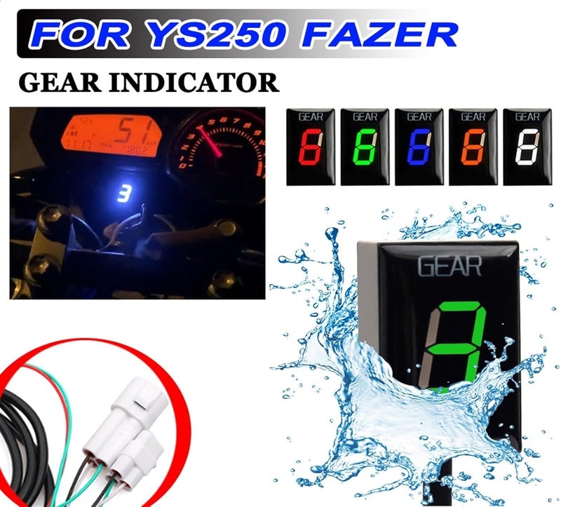 Wivplex Motorcycle Gear Display Indicator for Yamaha Ys250 - Image 4