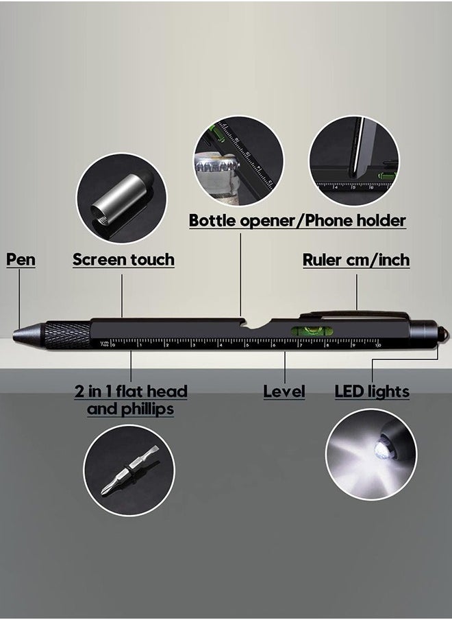 Garlo Stocking Stuffers Gifts for Men, 9 in 1 Multitool Pen, Cool Gadgets for Men, Gifts for Dad, Stocking Stuffers for Men, Unique Christmas Gifts for Men, Husband, Dad, Dad Gifts from Daughter  - Image 5