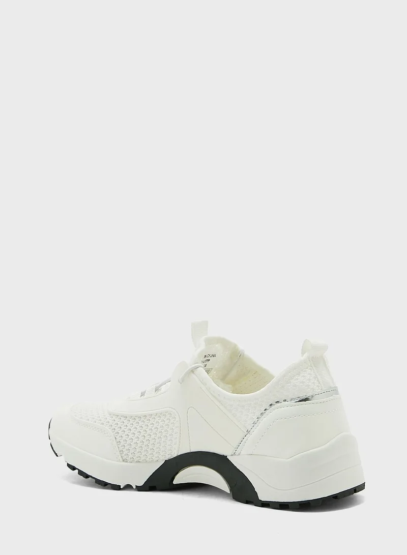 Ginger Toggle Lace Metallic Edge Sneaker