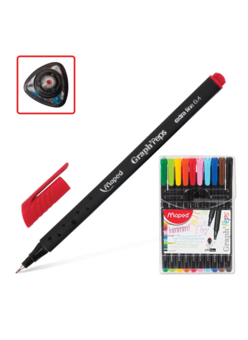 Maped Maped-Fineliner 10color-0.4mm  - Image 2
