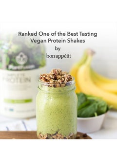 PlantFusion Complete Vegan Protein Powder - Plant Based Protein Powder With BCAAs, Digestive Enzymes and Pea Protein - Keto, Gluten Free, Non-Dairy, No Sugar, Non-GMO - Natural-No Stevia 0.93 lb  - Image 4