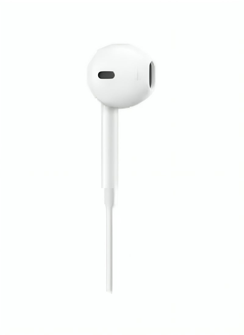 PRIMO PLUS - Type-C Wired Earphones with Built-in Microphone Compatible with Samsung, Apple iPad& iphone 15 pro max-White - Image 1
