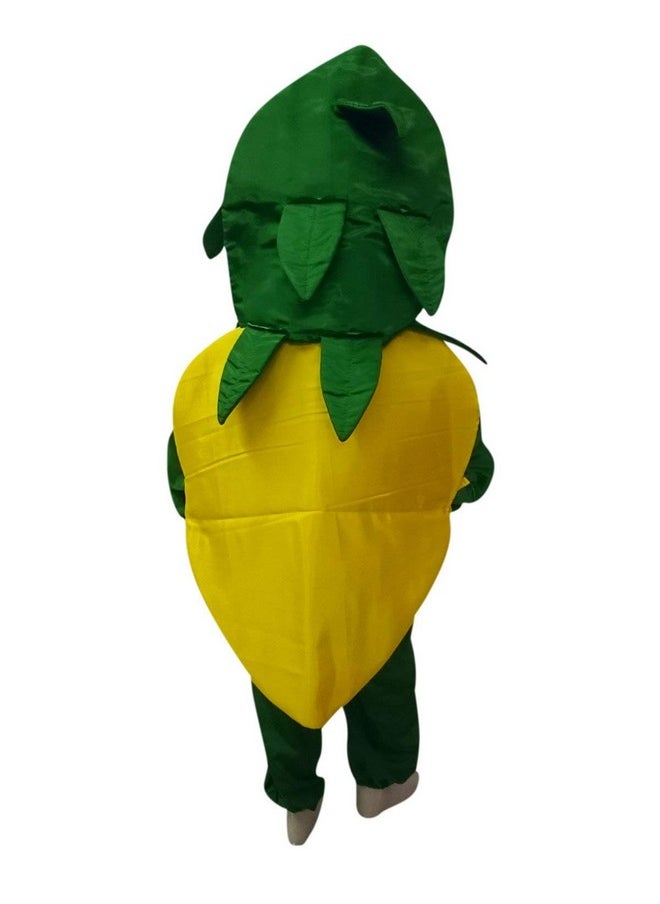 بوك ماي كوستيوم - زي تنكري للأطفال من BookMyCostume بتصميم ليمون نيمبو وفاكهة وخضراوات، مناسب للأطفال من عمر 3 إلى 4 سنوات - Image 1