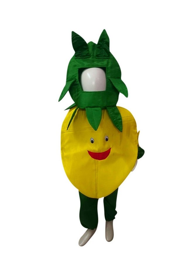 بوك ماي كوستيوم - زي تنكري للأطفال من BookMyCostume بتصميم ليمون نيمبو وفاكهة وخضراوات، مناسب للأطفال من عمر 3 إلى 4 سنوات - Image 1