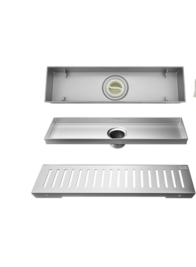 OR Shower Drain ZA3-300 G06 Stainless Steel 304 -SIZE 30*8 cm - Image 3