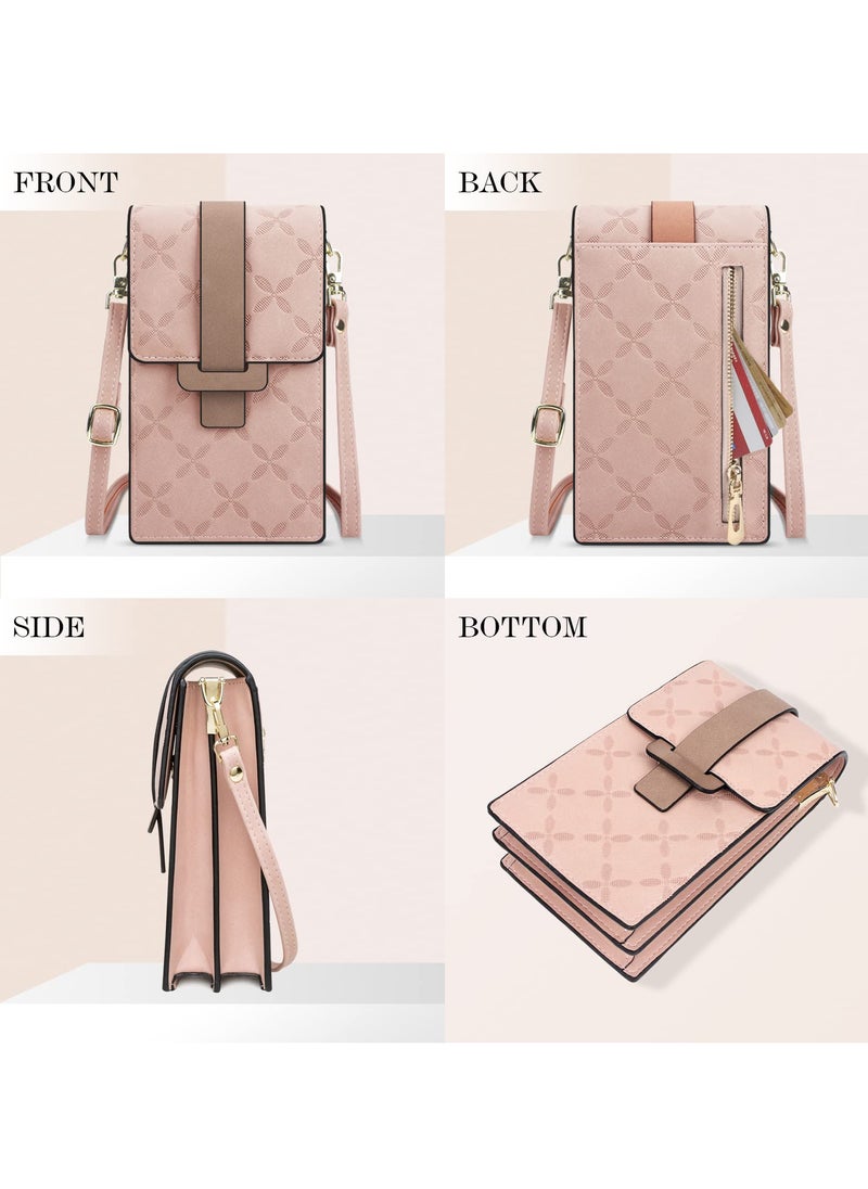 SYOSI - Leather Crossbody Bag for Women, Small Camera Handbag with Adjustable Removable Strap, Stylish Shoulder Messenger Bag - Image 1
