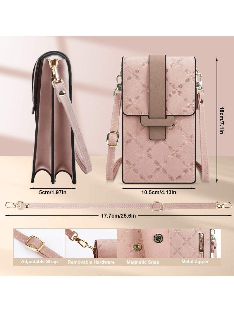 SYOSI - Leather Crossbody Bag for Women, Small Camera Handbag with Adjustable Removable Strap, Stylish Shoulder Messenger Bag - Image 1